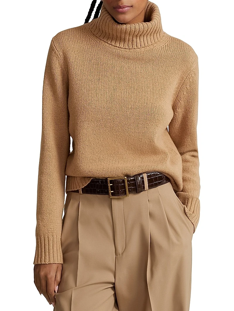Wool Turtleneck Sweater
