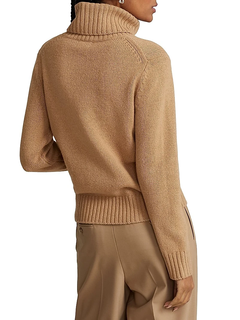 Wool Turtleneck Sweater