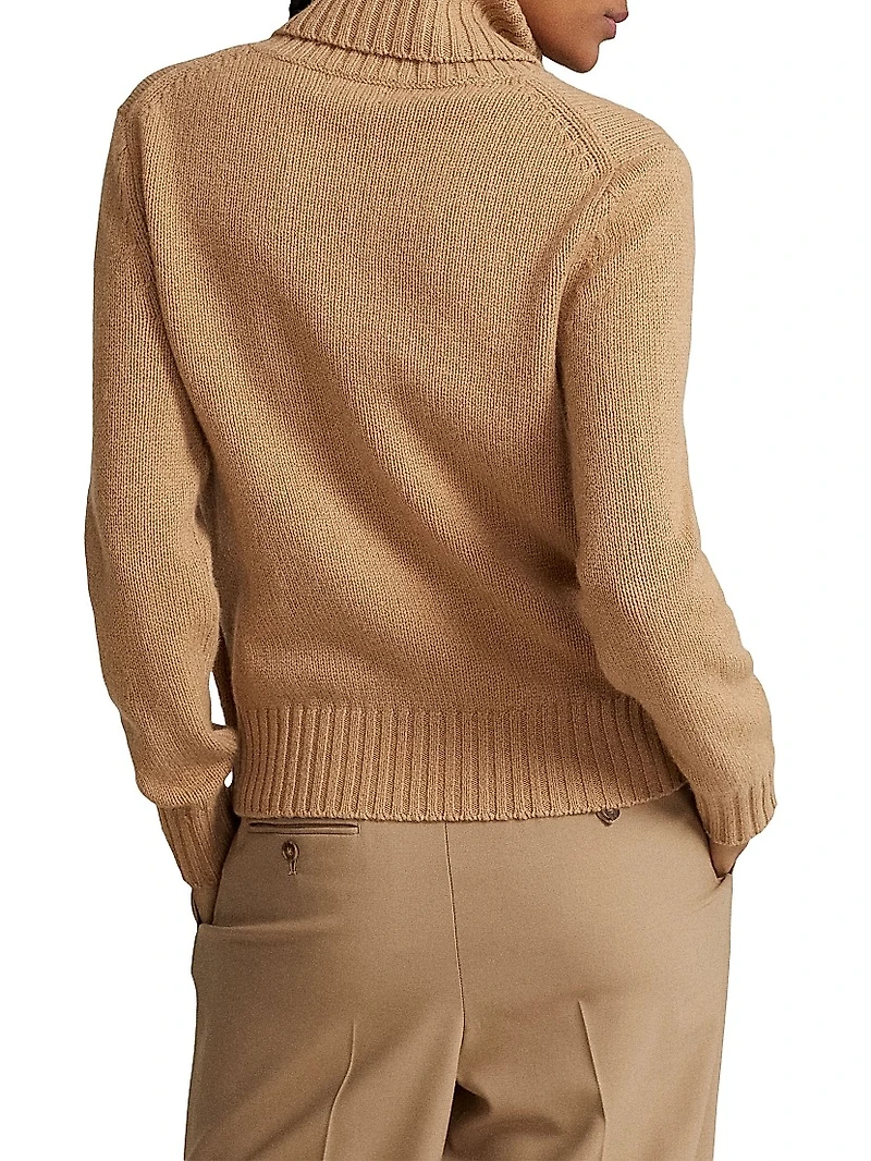 Wool Turtleneck Sweater