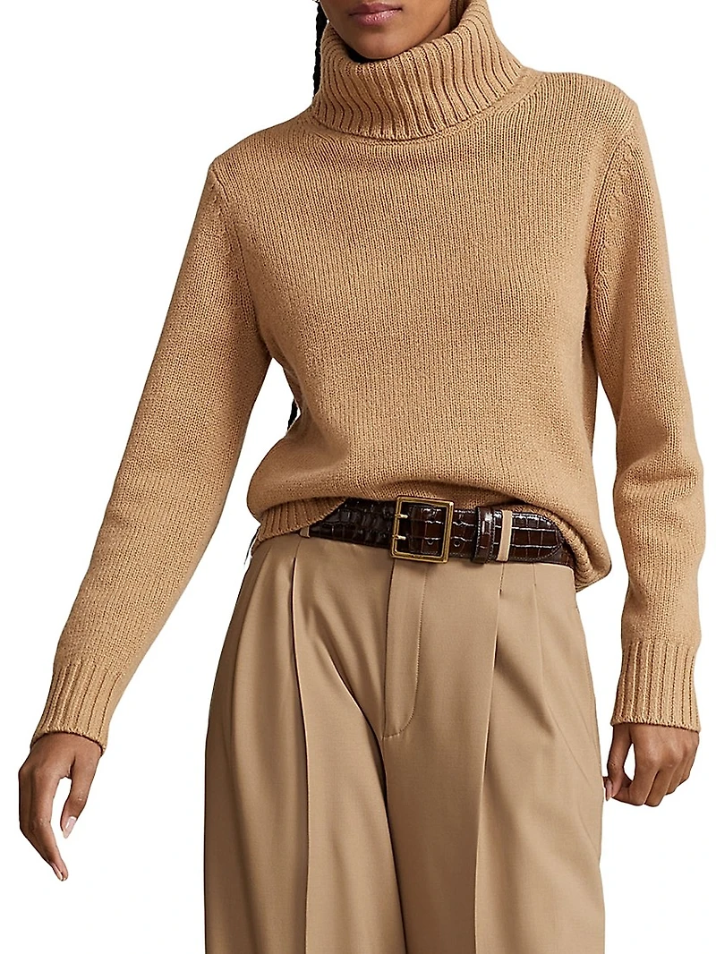 Wool Turtleneck Sweater