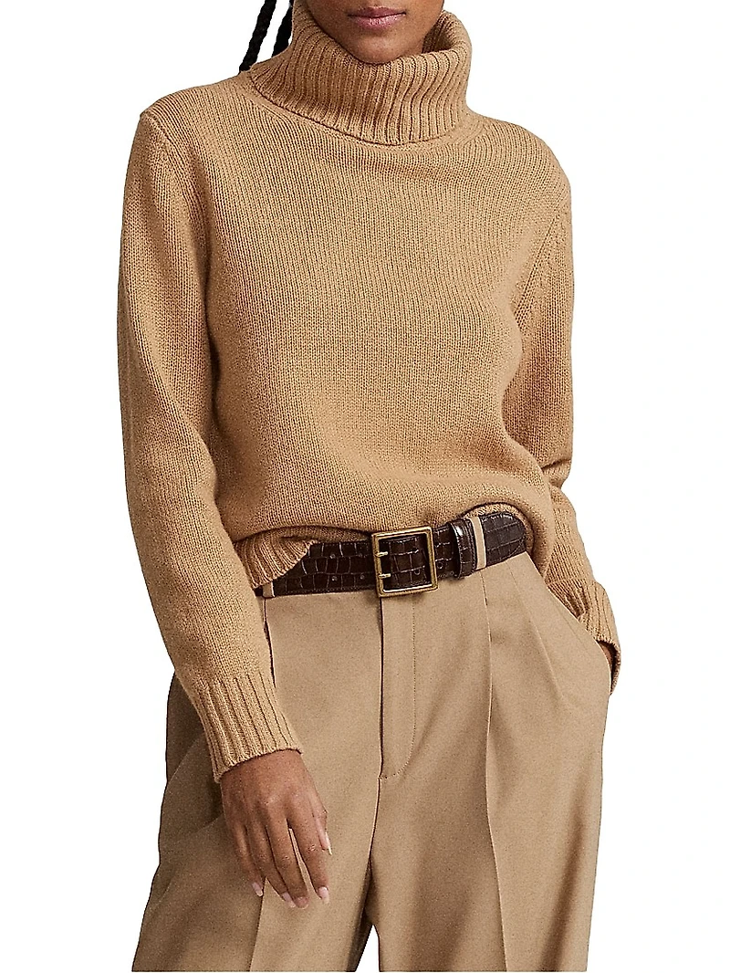 Wool Turtleneck Sweater