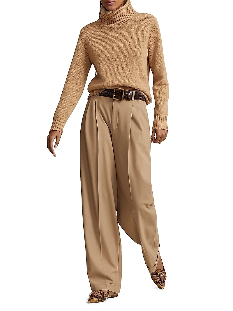 Wool Turtleneck Sweater