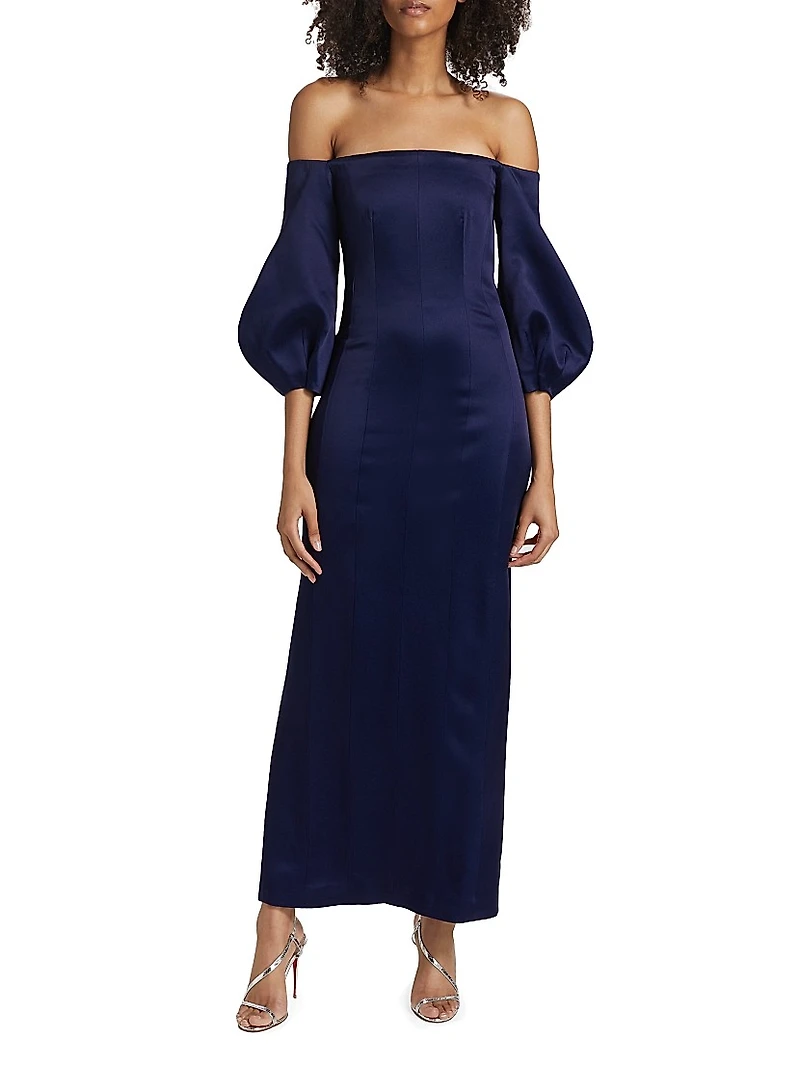 Ponza Satin Gown