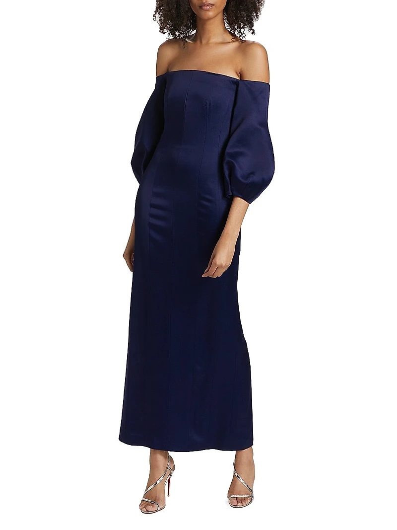 Ponza Satin Gown