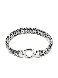 Sterling Silver Flat Chain Bracelet