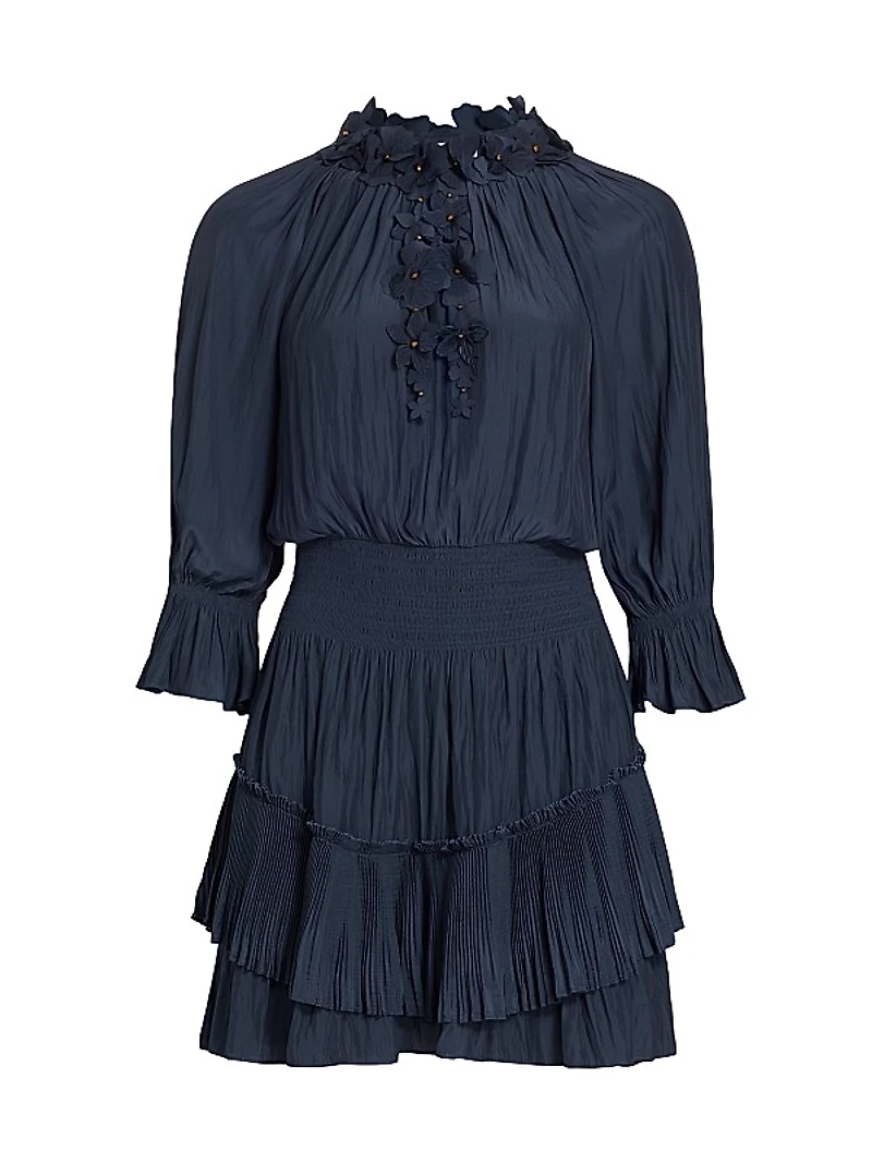 Alison Pleated Minidress