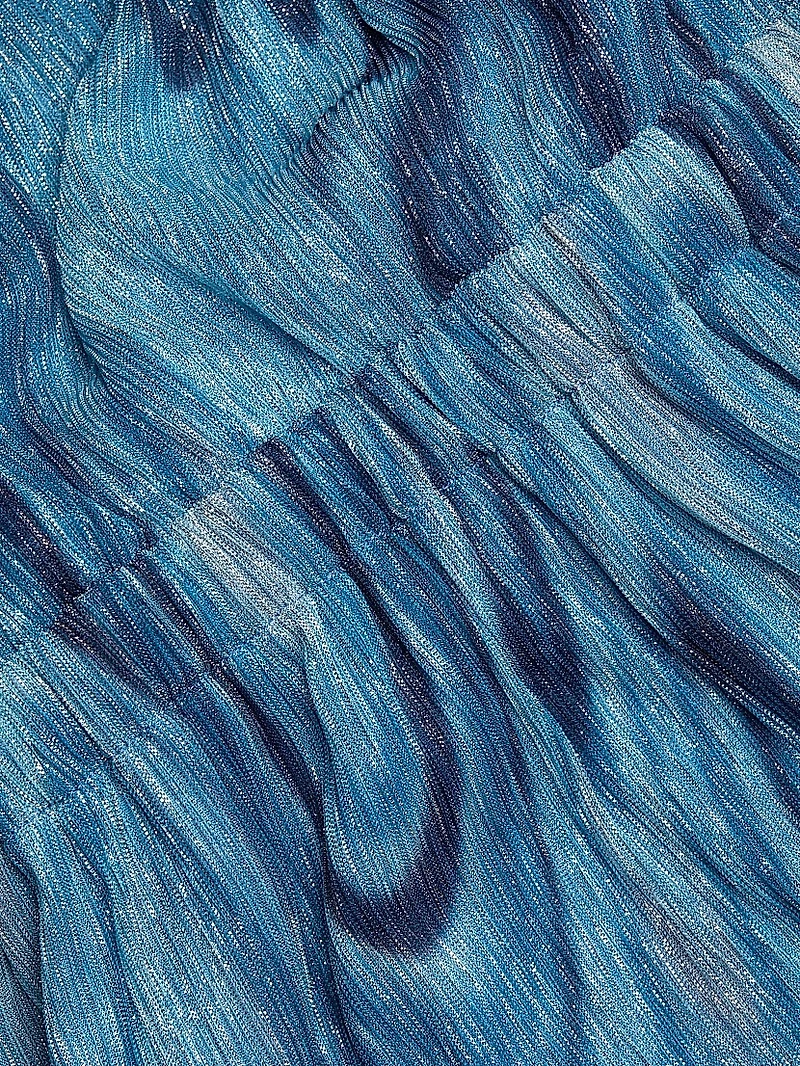 Emberly Metallic Minidress