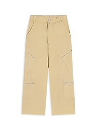Little Boy's & Boy’s Cotton Multi-Pocket Pants