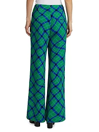 Bloo Plaid Relaxed Pants