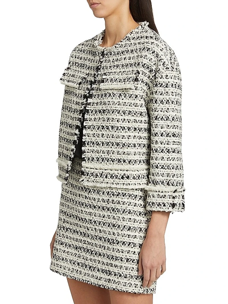 Christie Cropped Tweed Jacket