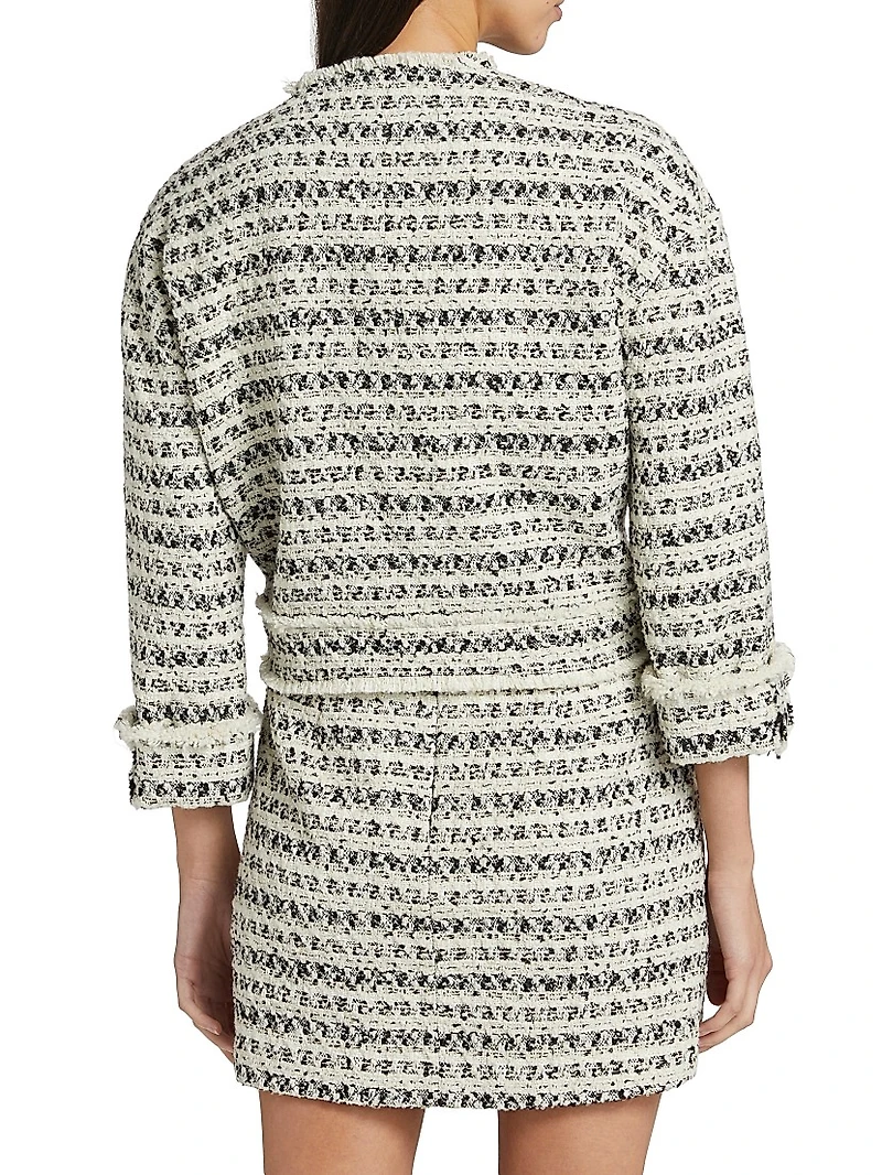 Christie Cropped Tweed Jacket