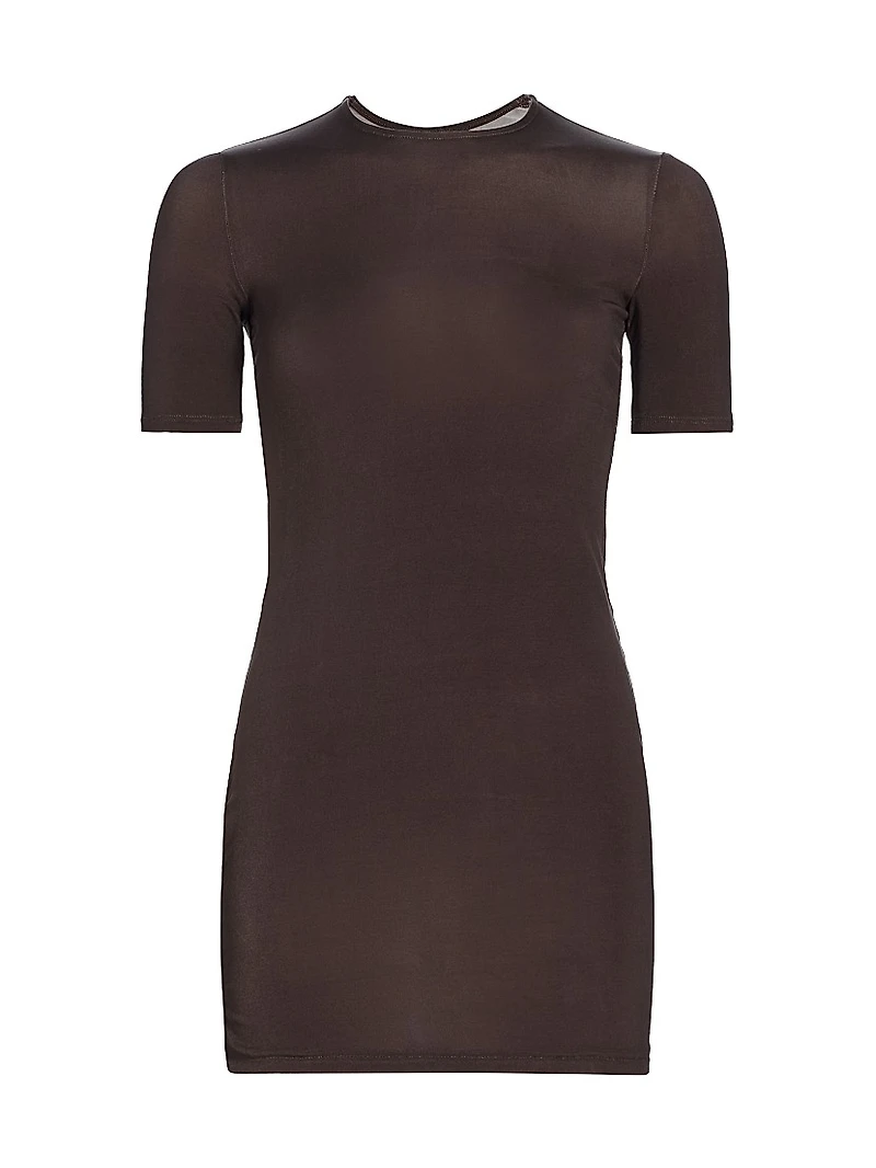 Jersey O-Ring Minidress