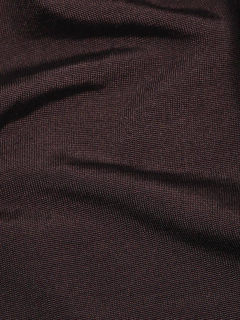 Jersey O-Ring Minidress