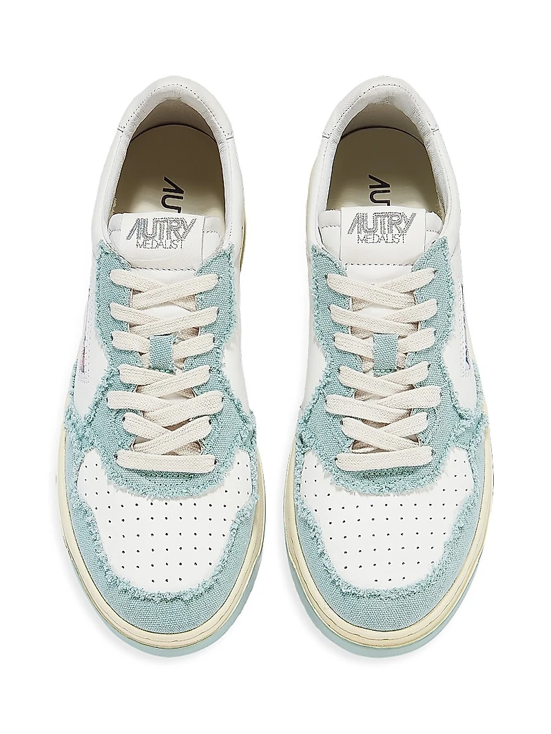 Medalist Canvas Low-Top Sneakers