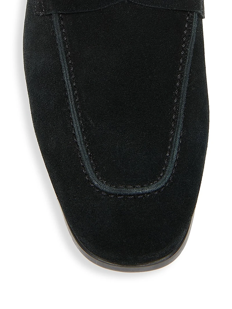 Sean Suede Penny Loafers