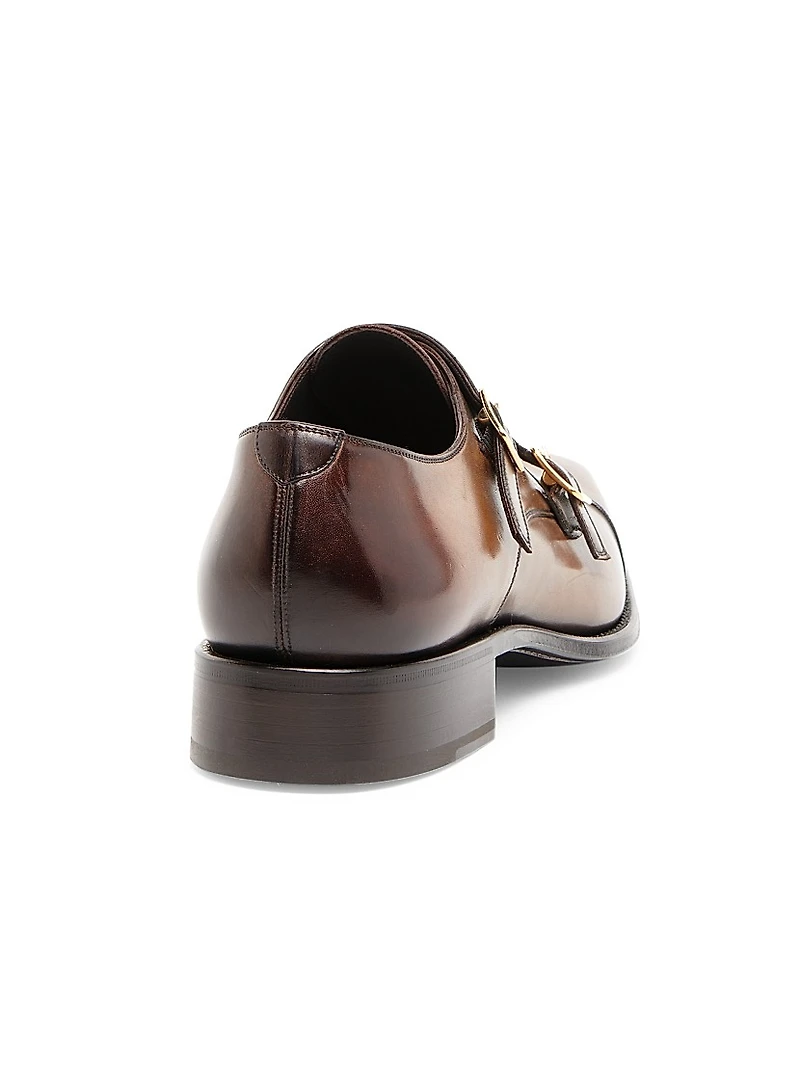 Claydon Double-Monk-Strap Shoes