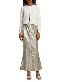 Roseline Sequined Maxi Skirt