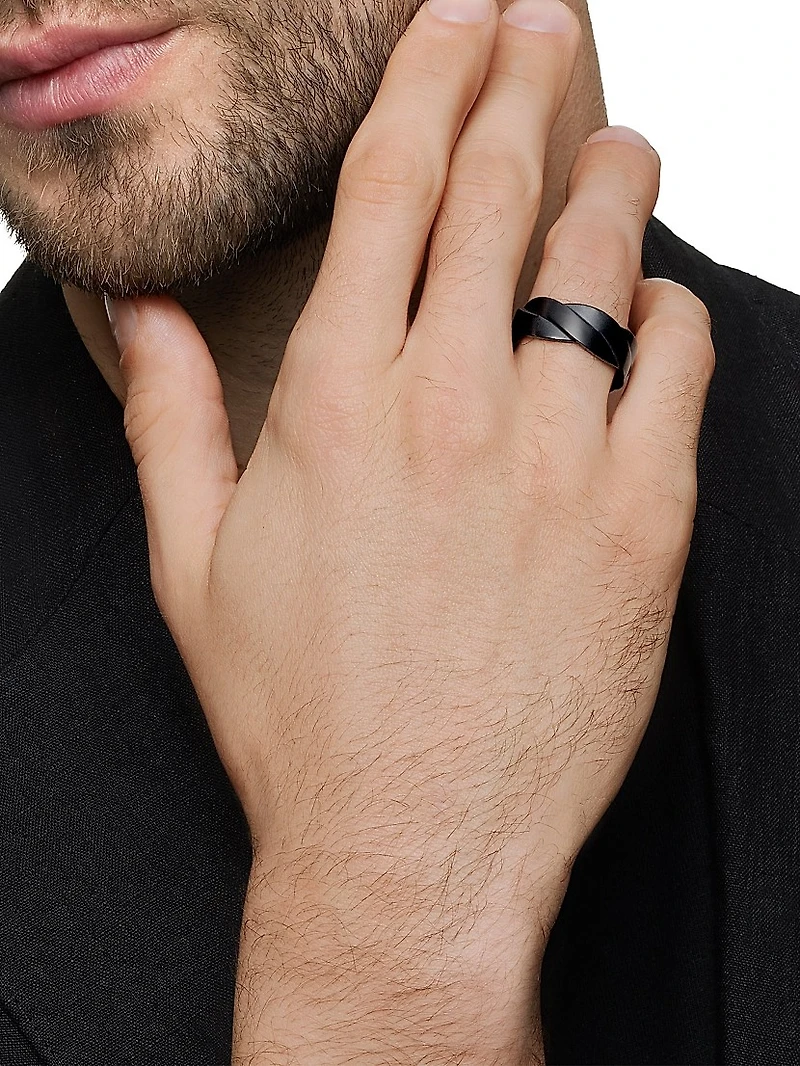 DY Helios™ Band Ring Titanium