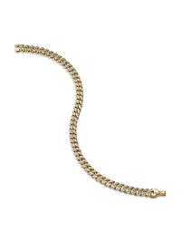 Curb Chain Bracelet 18K Yellow Gold