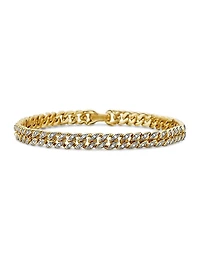 Curb Chain Bracelet 18K Yellow Gold
