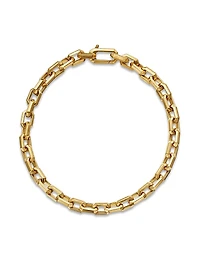 Streamline Heirloom Chain Link Bracelet 18K Yellow Gold