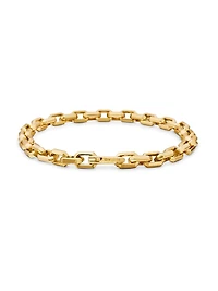 Streamline Heirloom Chain Link Bracelet 18K Yellow Gold