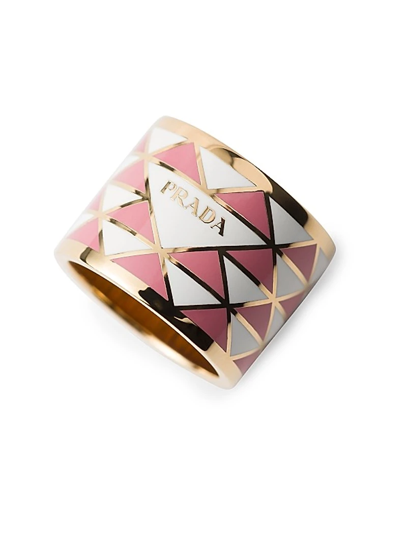 Enameled Metal Ring
