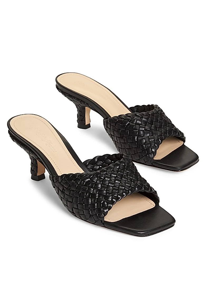 Deluxe 60MM Nappa Leather Mules