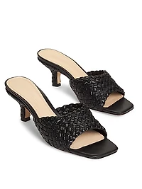 Deluxe 60MM Nappa Leather Mules