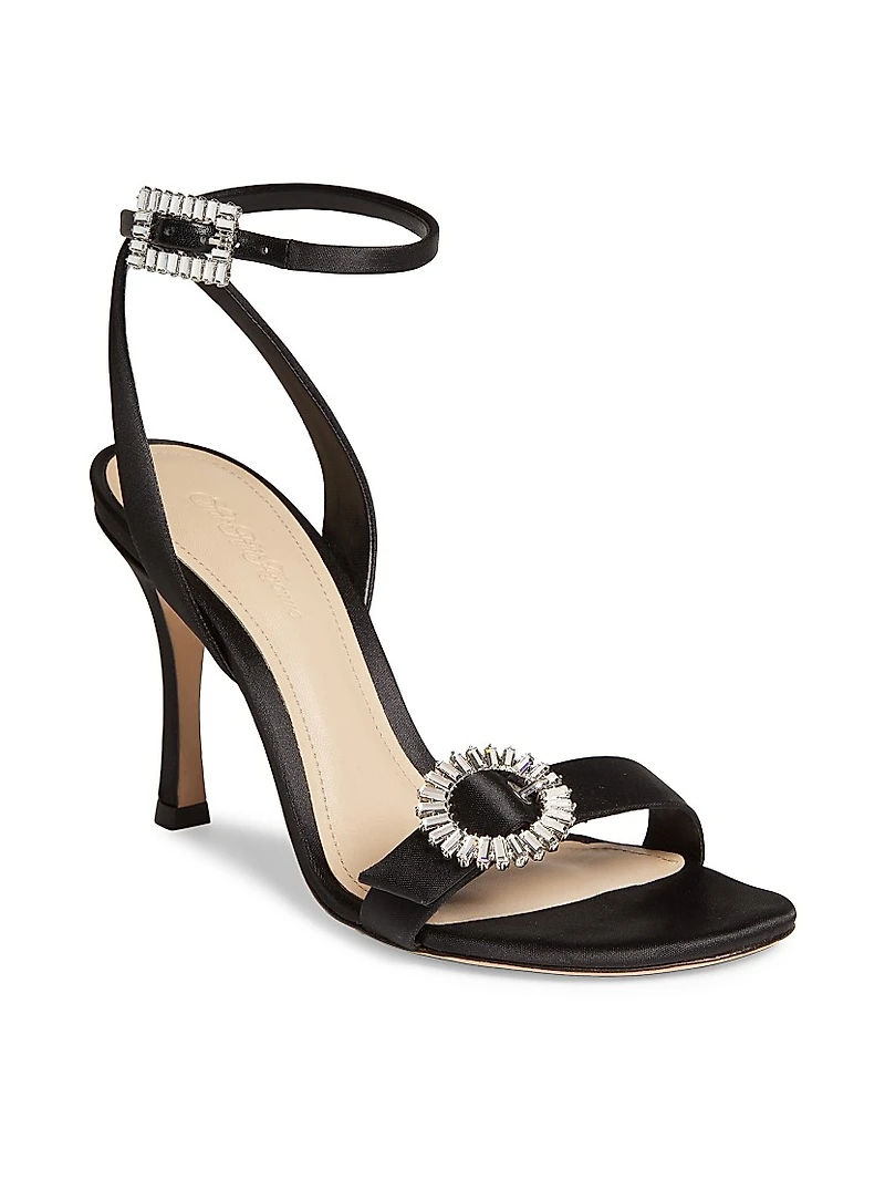 Satin 90MM Sandals