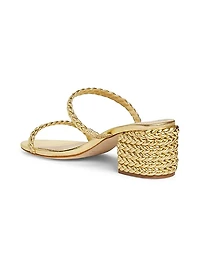60MM Nappa Leather Sandals