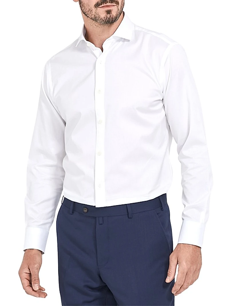 Cotton Twill Slim-Fit Shirt