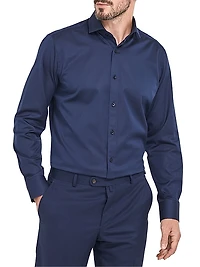 Cotton Twill Slim-Fit Shirt