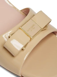 Bowdie Mid Patent Leather Pumps