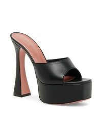 Dalida 140MM Platform Leather Sandals