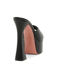 Dalida 140MM Platform Leather Sandals