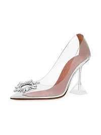 Begum 95MM Transparent PVC Pumps