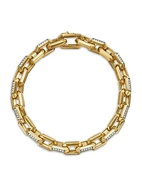 Heirloom Chain Link Bracelet in 18K Yellow Gold