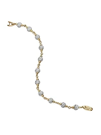 Spiritual Beads Rosary Bracelet in 18K Yellow Gold