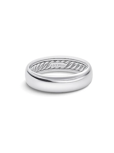 DY Classic Band Ring Platinum, 6mm
