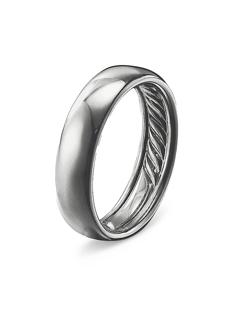 DY Classic Band Ring Platinum, 6mm