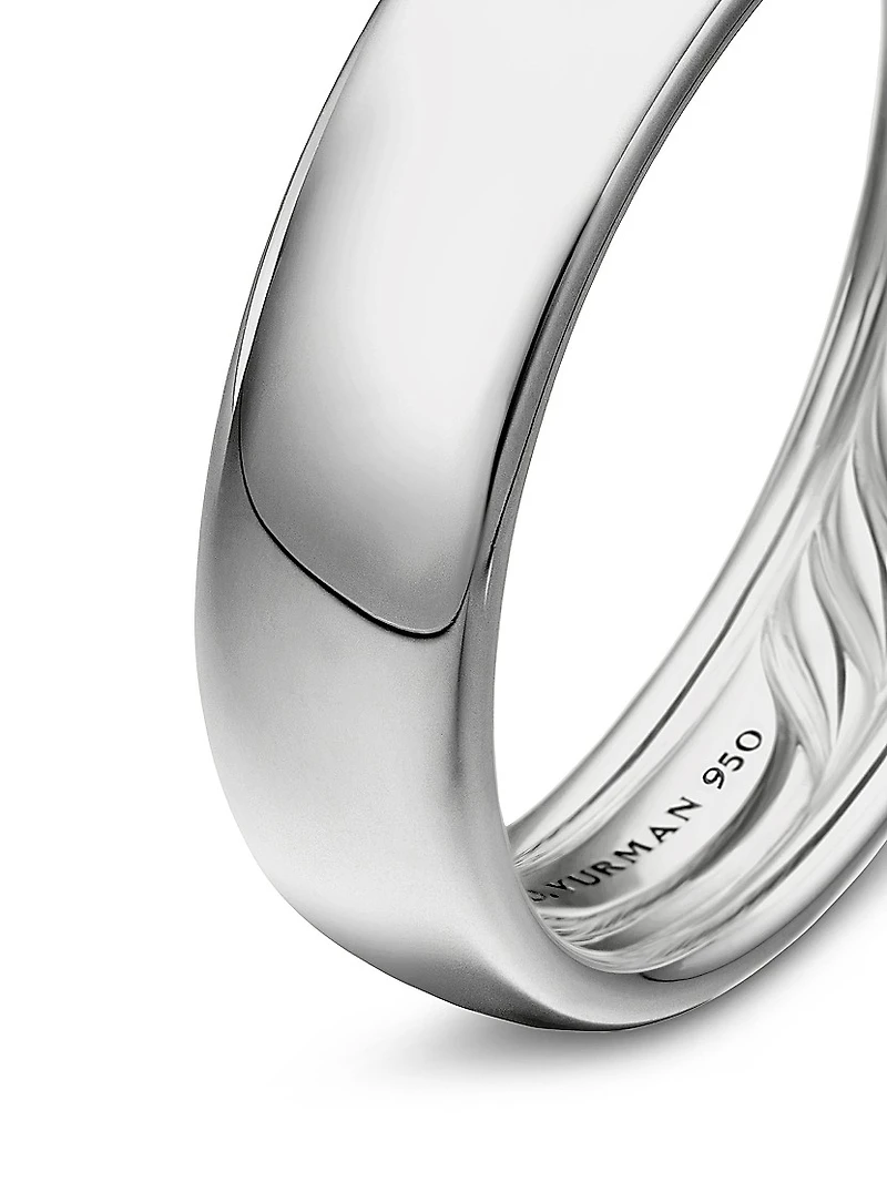 DY Classic Band Ring Platinum, 6mm