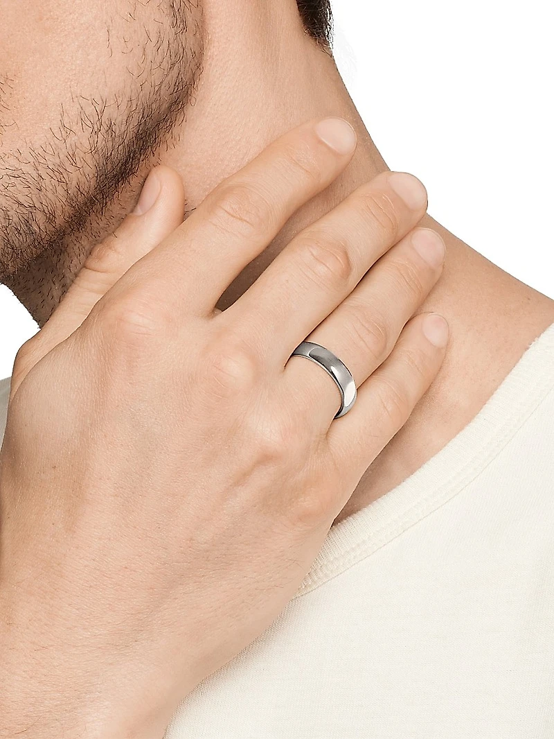 DY Classic Band Ring Platinum, 6mm
