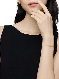 Cable Classics Center Station Bracelet 18K Yellow Gold