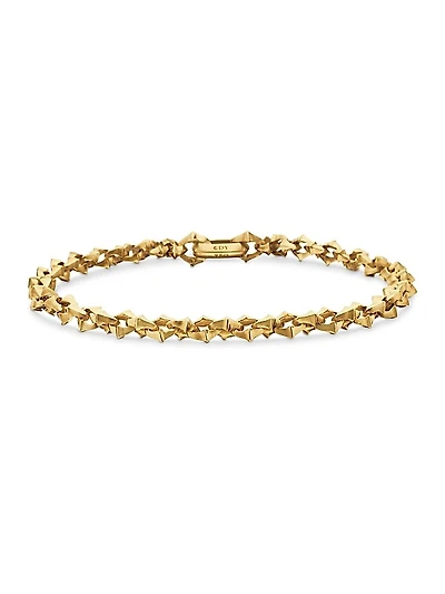 Armory Chain Bracelet In 18K Yellow Gold