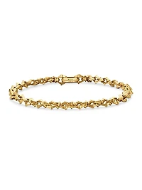 Armory Chain Bracelet In 18K Yellow Gold