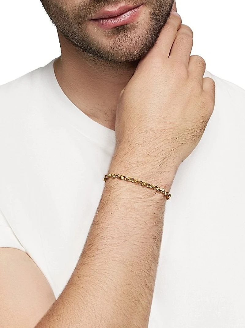 Armory Chain Bracelet In 18K Yellow Gold