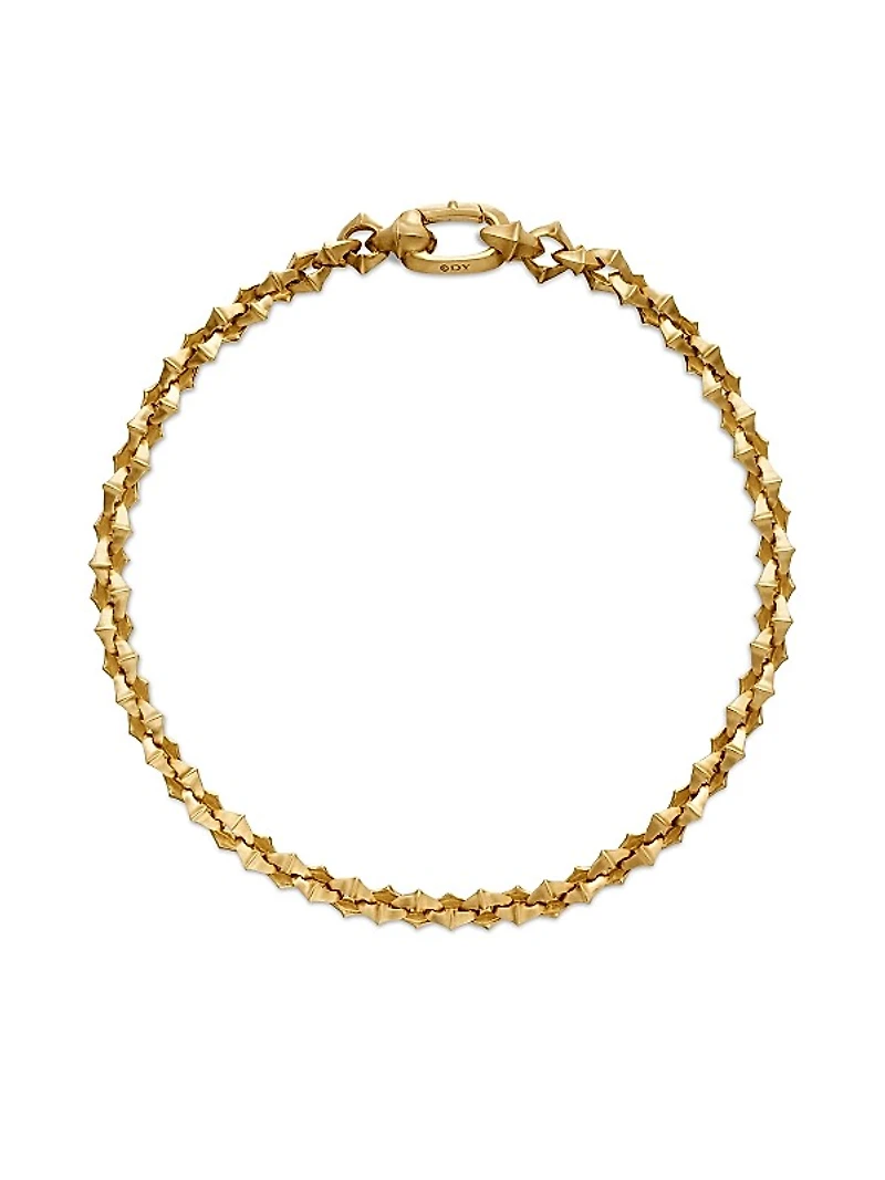 Armory Chain Bracelet In 18K Yellow Gold