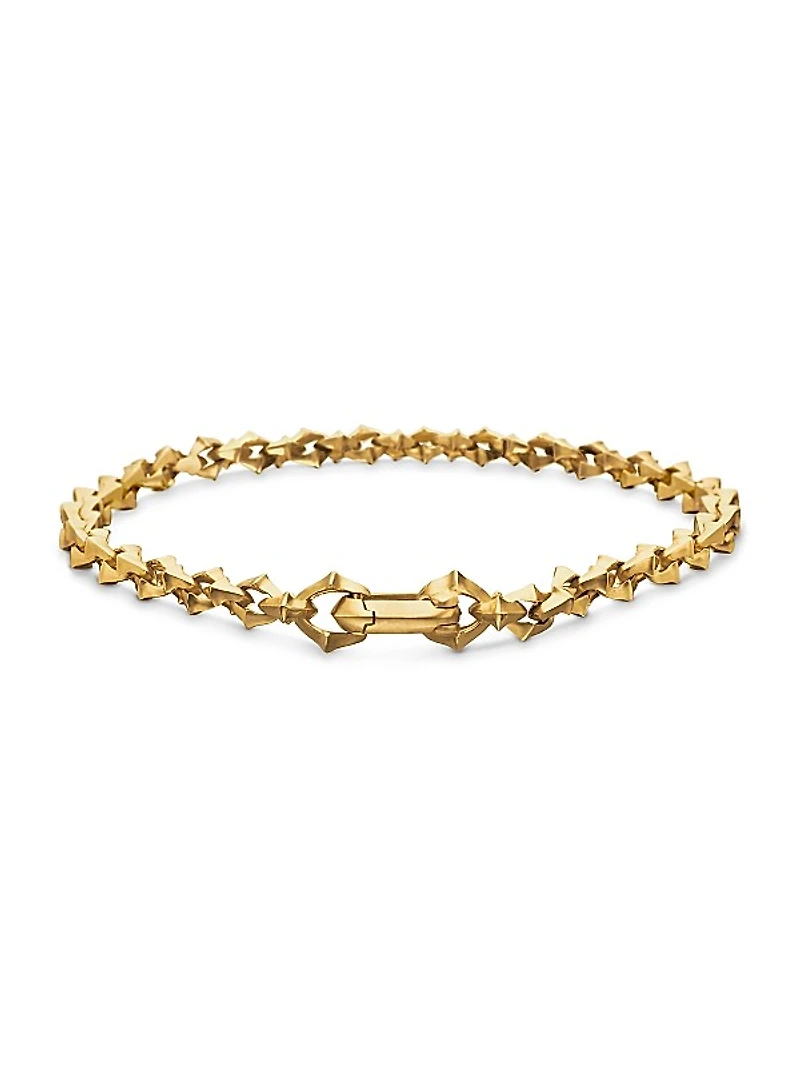 Armory Chain Bracelet In 18K Yellow Gold
