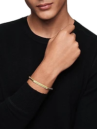 Streamline Cuff Bracelet In 18K Yellow Gold